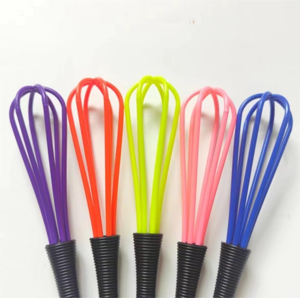 Schneebesen Rührbesen Handmixer, Haarfärbe-Crememischer, Kunststoff-Haarfärbemixer, Mischen, Rühren, Schlagen Handschneebesen(Blue)