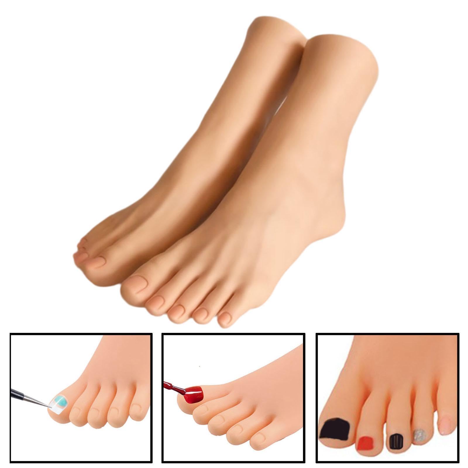 Fußmodell, Mehrzweck Mannequinfuß für Einzelhandel, Nagelkunst