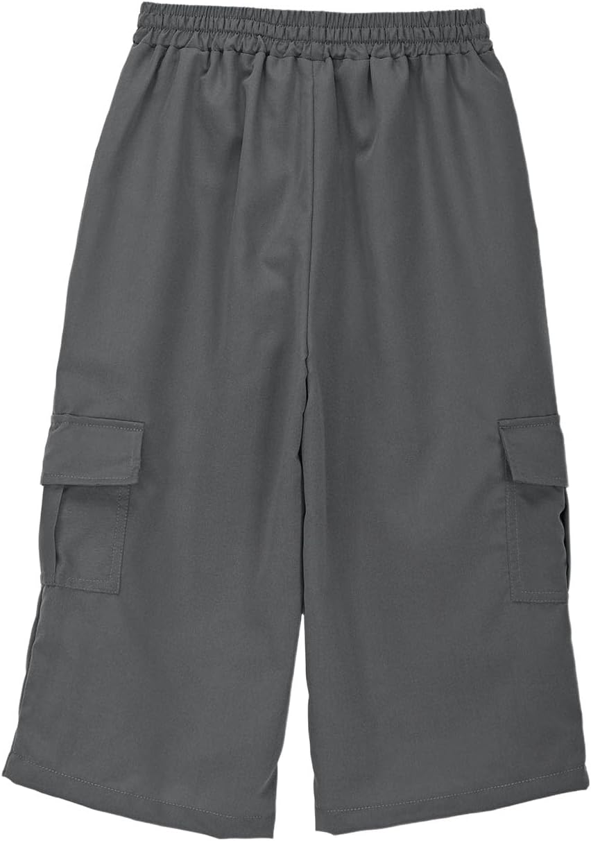 Boys Cargo Shorts 3/4 Joggers Capri Pants Athletic Jamaica Ubuy