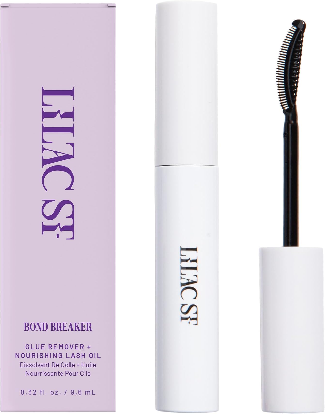 Lilac St. - Ciao For Now Lash Remover - Lash Remover - Helps Remove Glue From Lash Segments - Contains Nourishing Oils & Collagen Extract - Vegan & Cruelty Free - Dual-Sided Applicator