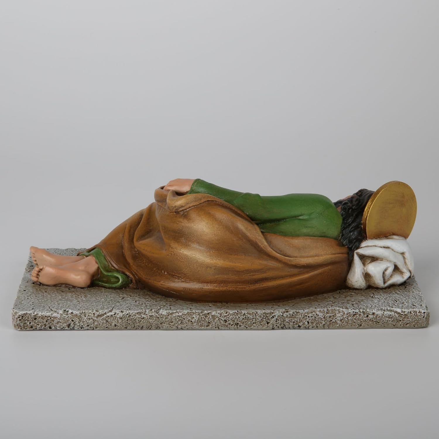 Renaissance Sleeping St. Joseph Statue,Home Décor Sleeping Joseph Figurine,Catholic Statue Patrons for Church,Devout Gift,Prayerful Inspiration,9 inches L San José Estatua(Full Color) - Image 7