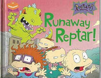 Hardcover Rugrats Runaway Reptar Book