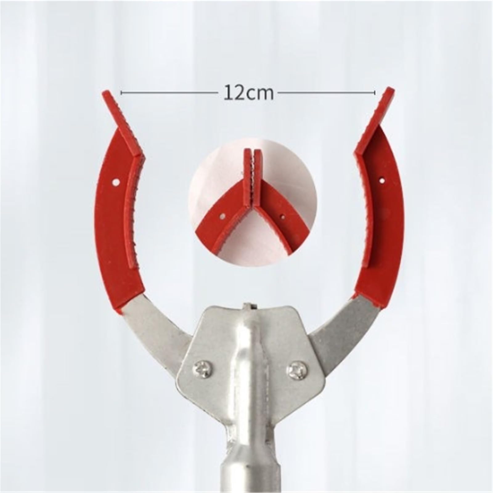 Recogedores de Basura, Agarrador Multifuncional con Capacidad de Bloqueo y Mango Largo Acero Inoxidable Clip for alcanzar Objetos