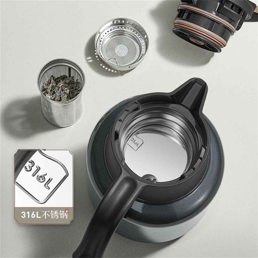 Tea Separator Kettle 316L Stainless Steel Simmering Household Hot Water