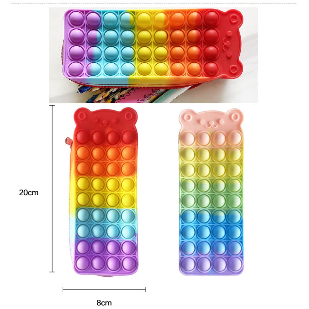 Amazon.co.jp: 筆箱 ペンケース プッシュポップ ストレス解消 グッズ