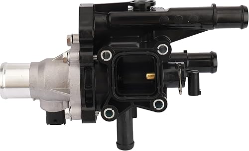 HARUMA Conjunto de carcasa del termostato del refrigerante del motor para Chevrolet Aveo 2009-2011 2009-2011 para Chevrolet Aveo5 2009-2010 para