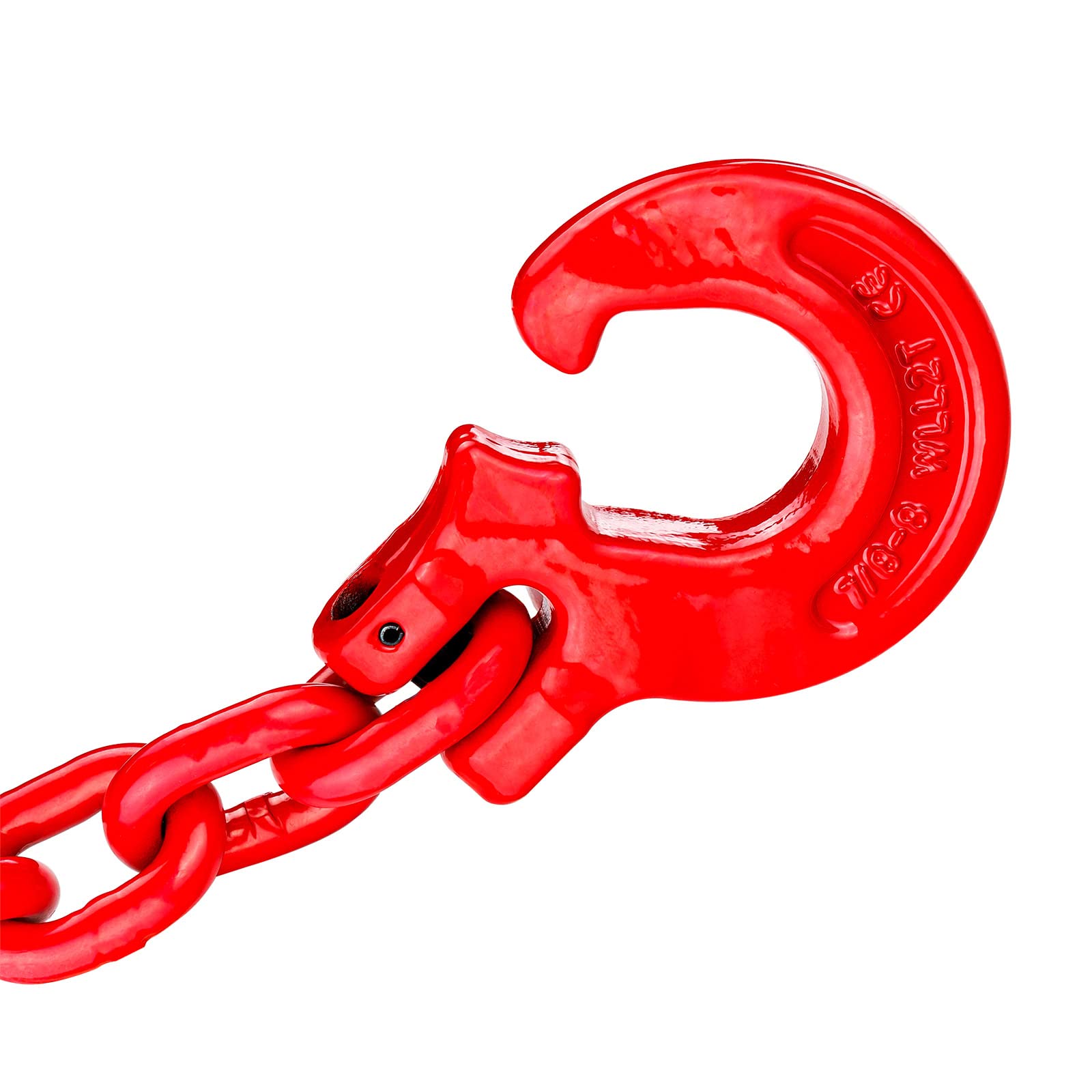 Chaîne forestière - 2 m / 8 mm - Avec crochet coulissant et aiguille