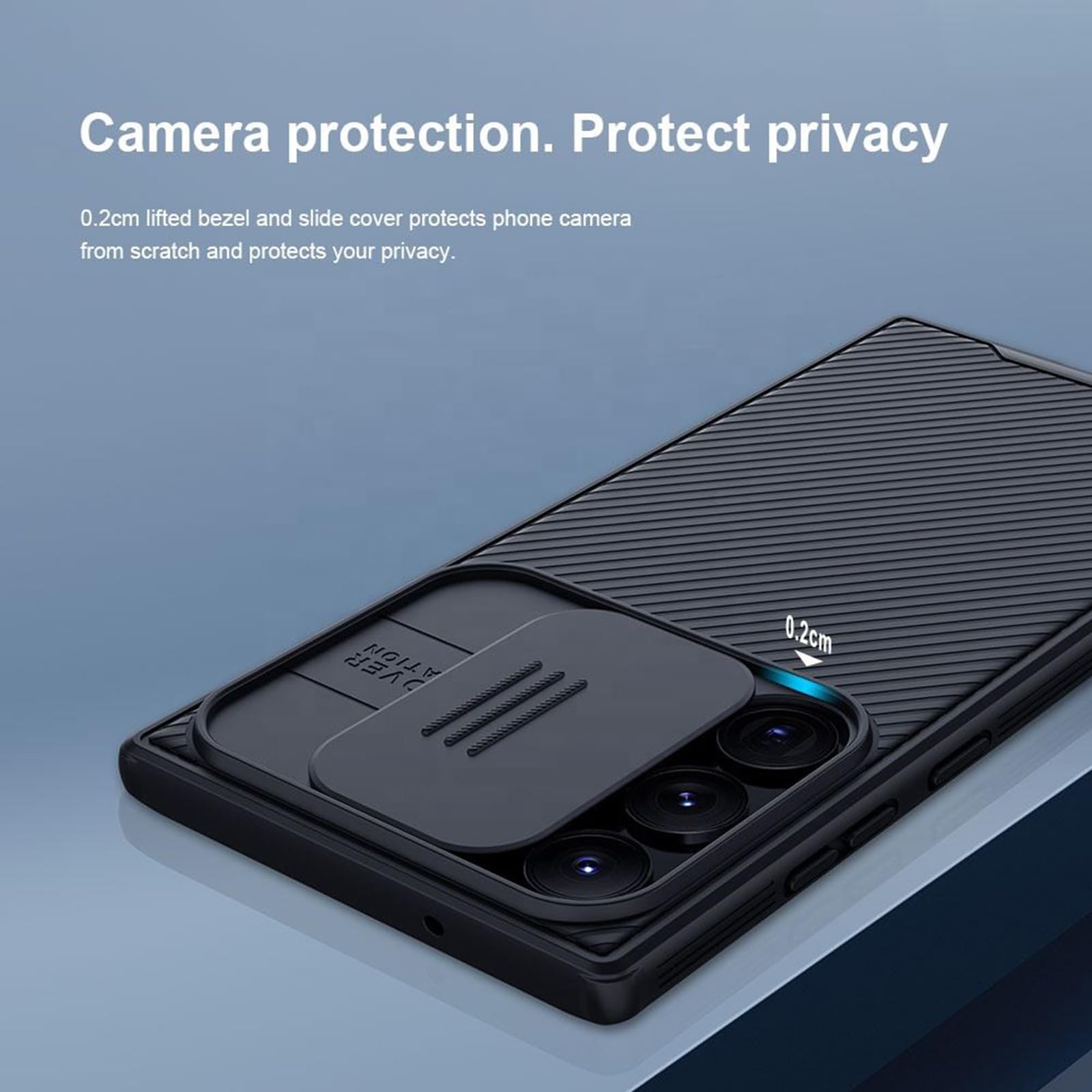 Etui antyupadkowe do Samsung Galaxy S25 Ultra/S25 Plus/S25, wojskowa ochrona obiektywu okiennego wąska osłona odporna na zarysowania antypoślizgowa powłoka, czarne, S25 Ultra