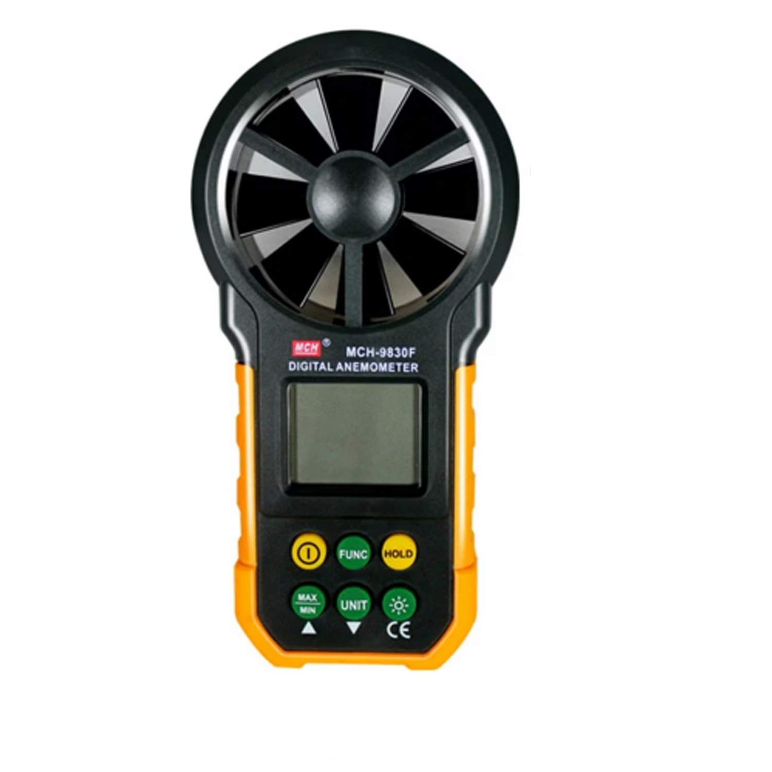 Wysoka precyzja Handheld Anemometr Cyfrowy anemometr wiatr Anemometr Instrument MCH-9830F Dokładny pomiar