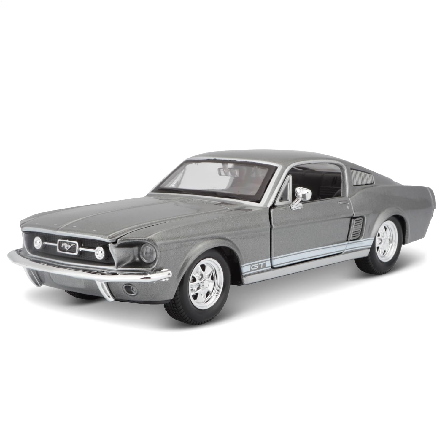 Amazon | Maisto（マイスト）1/24 フォード マスタング GT 1967 グレー
