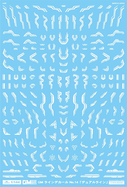 Amazon | アシタのデカール 1/144 GM ラインデカール No.14