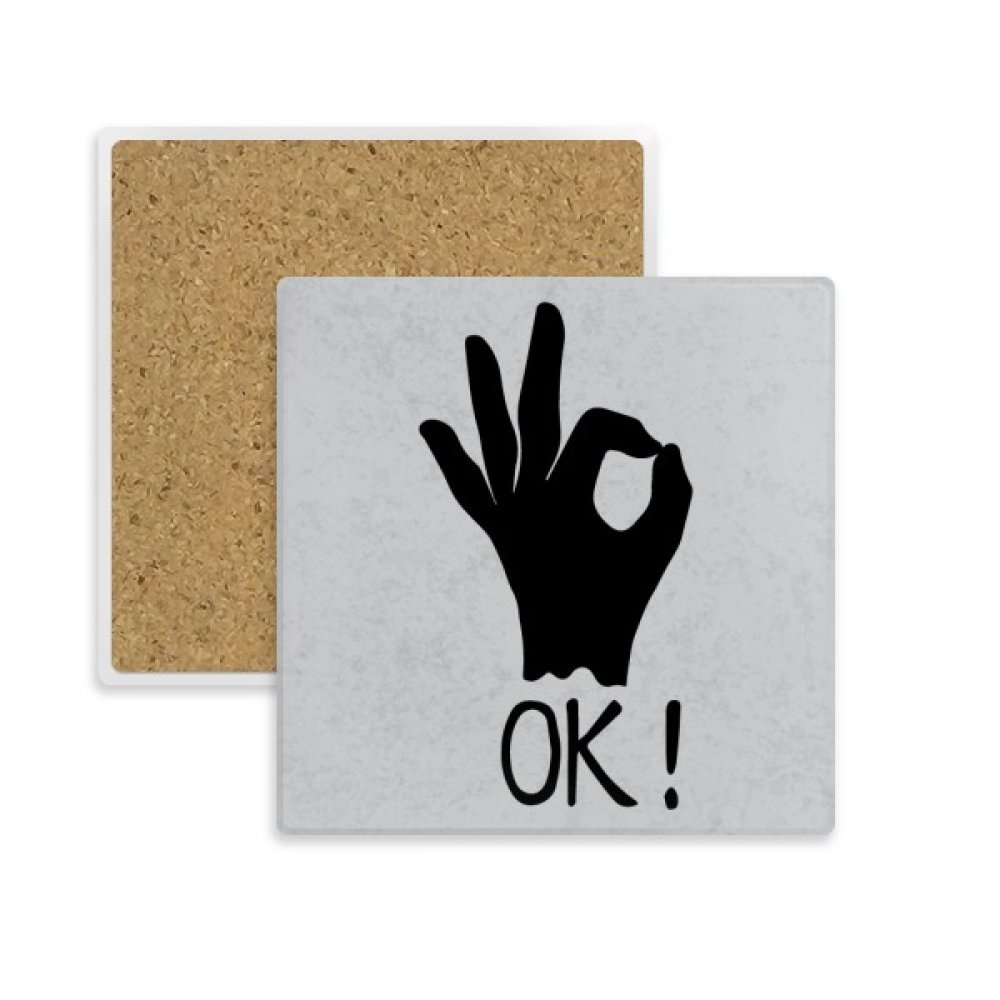 Coaster Tasse Porte Absorbent Pierre Idée Cadeau Originale