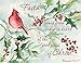 Lang, Cardinal and Berries Boxed Christmas Cards (18 pack) w/Decorative Box by Susan Winget