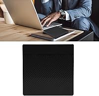 Vista 5 de Unidad externa de CD y DVD, USB3.0 tipo A tipo C CD DVD Rewriter para computadora portátil, escritorio, portátil USB3.0 Reescritor externo de CD ROM