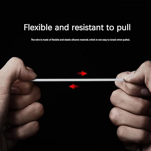 Miniatura 6 de Magnetic Anti-Lost Straps for AirPods, Soft Silicone Sports Lanyard, Neck Rope Cord, Wireless Headphones Anti-Lost Rope (4pcs Blue White Pink Green)