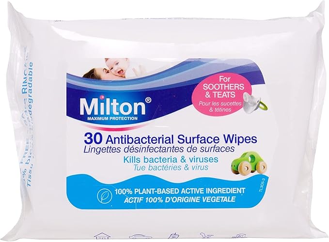 milton hand wipes