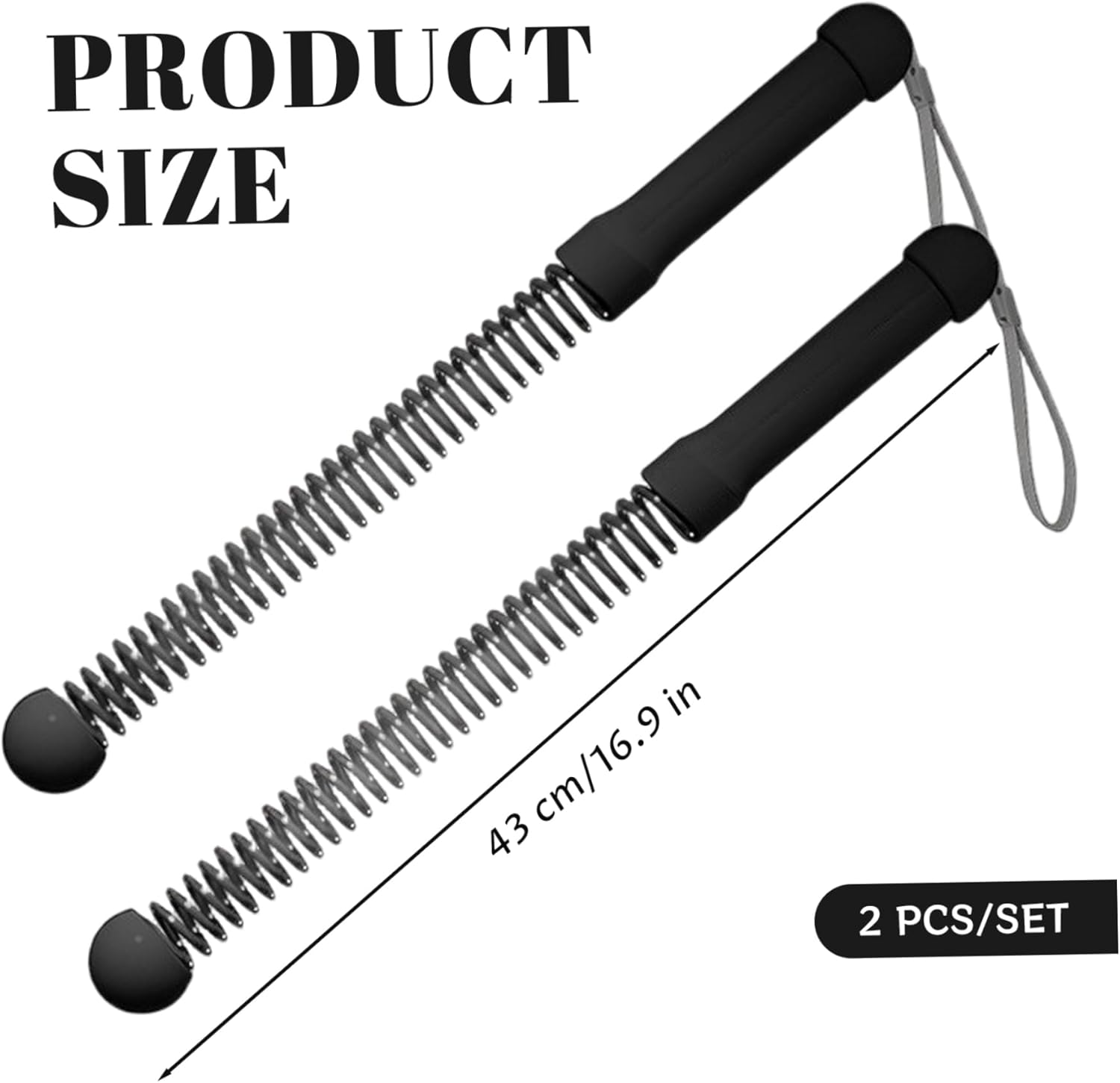 1 Pair Battle Ropes for Home Gym, Ropeless Weighted Battle Ropes, Professional Portable Exercise Rope for Indoor Outdoor Home Gym Office