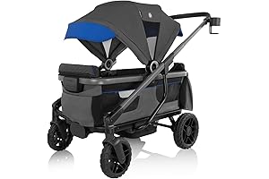 Shyft Rideshare: All-Terrain Electric Blue Pivot Xplore Evenflo Performance Stroller Wagon