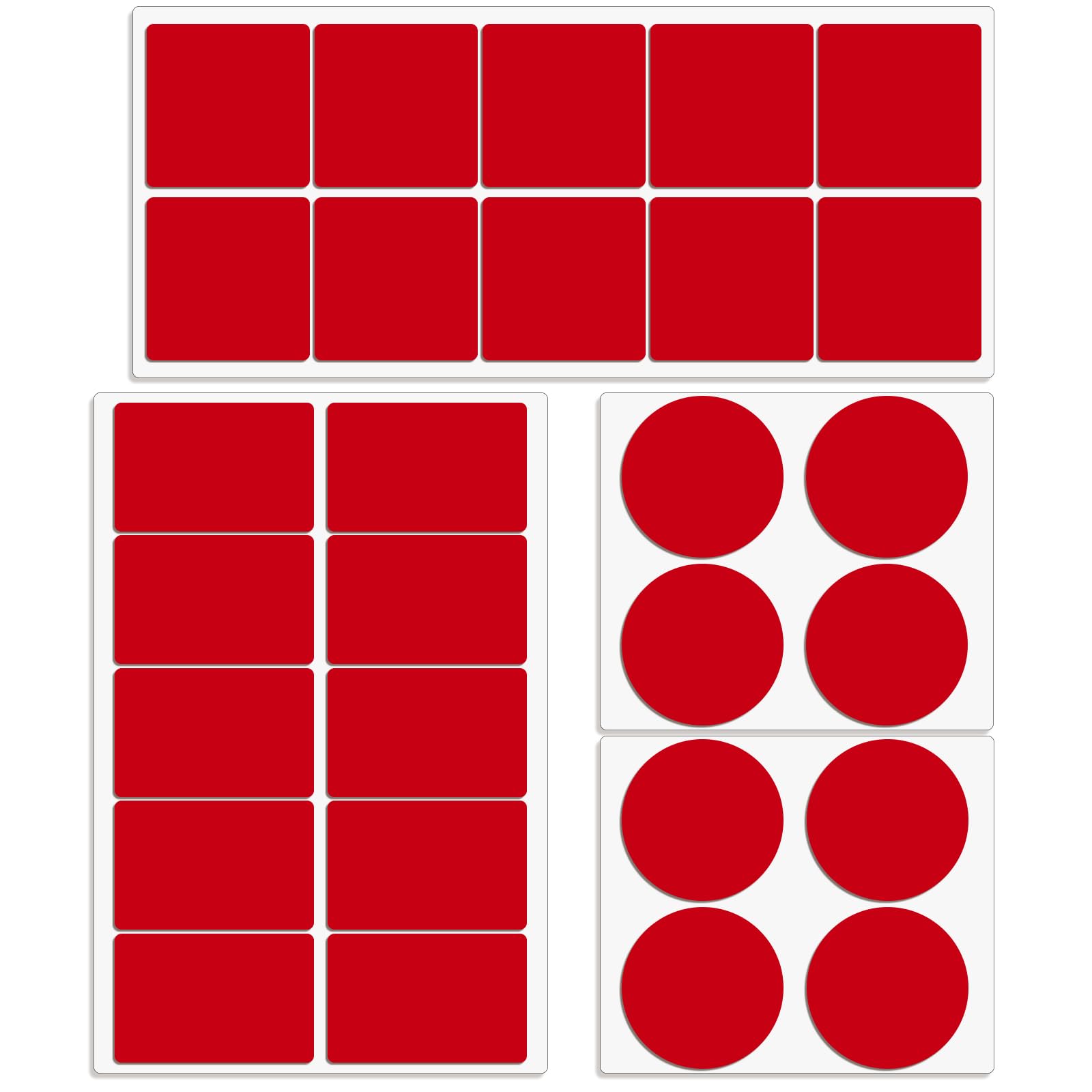 Photo 1 of 28 Pcs Double Sided Adhesive Pads, Removable Stickers Labels Outdoor Adhesive Heavy Duty Mounting Tape Resistant Mounting Tape Heat Resistant Waterproof For Wall Glass Tile Metal Wood Indoor Outdoor