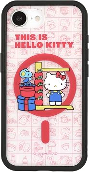 Gourmandies Sanrio Characters IIIIfit Plamp Frame Compatible with iPhone 16e Case Hello Kitty SANG-512KT