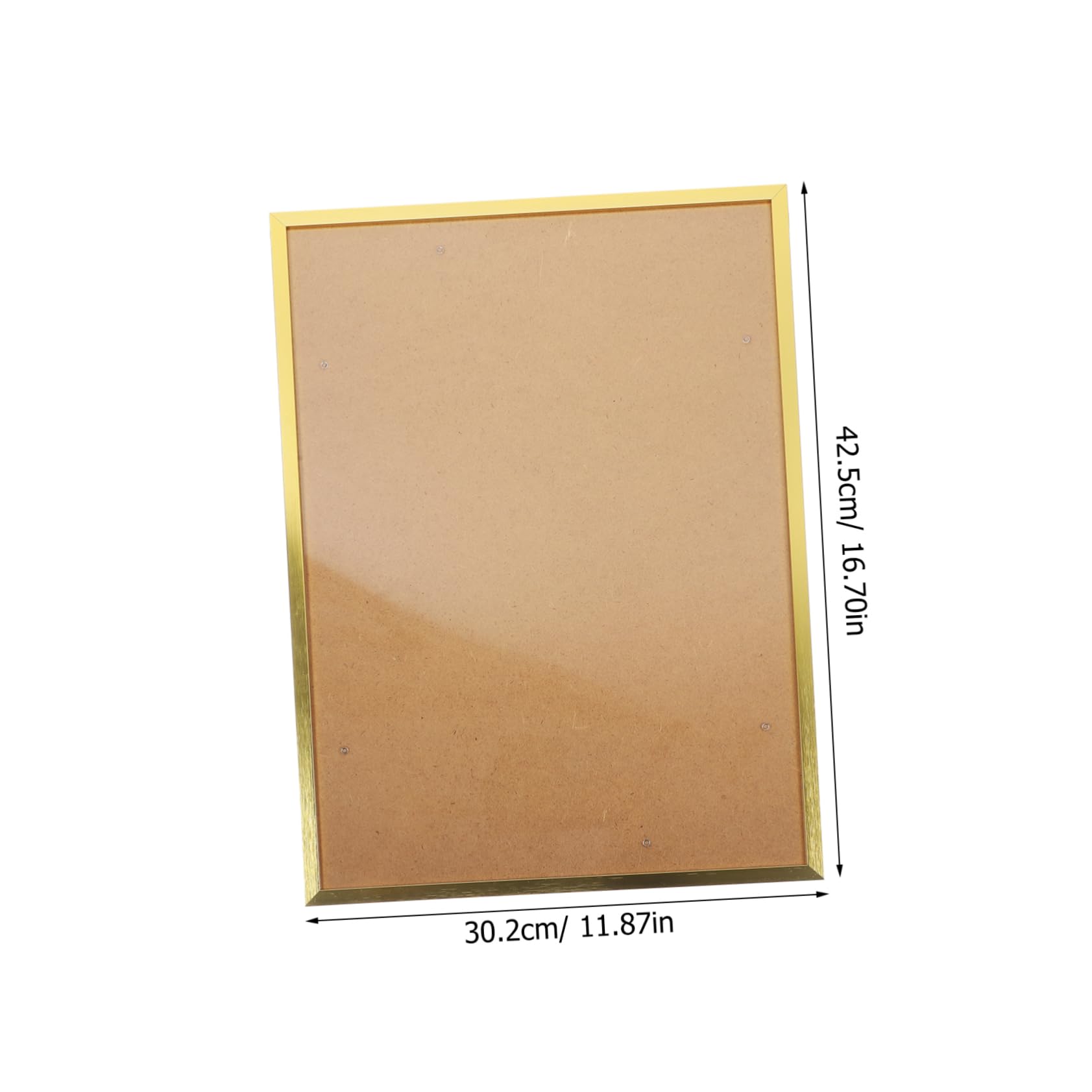 Homoyoyo Marco de Fotos de Aluminio Transparente con Estrecho Soporte para Certificados y Pósteres Resistente y Fácil de para Oficina y Hogar
