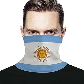 Neck Gaiter for Men Women Winter Neck Warmer with Adjustable Drawstring Patriotic Headwear Face Mask Cover Scarf
