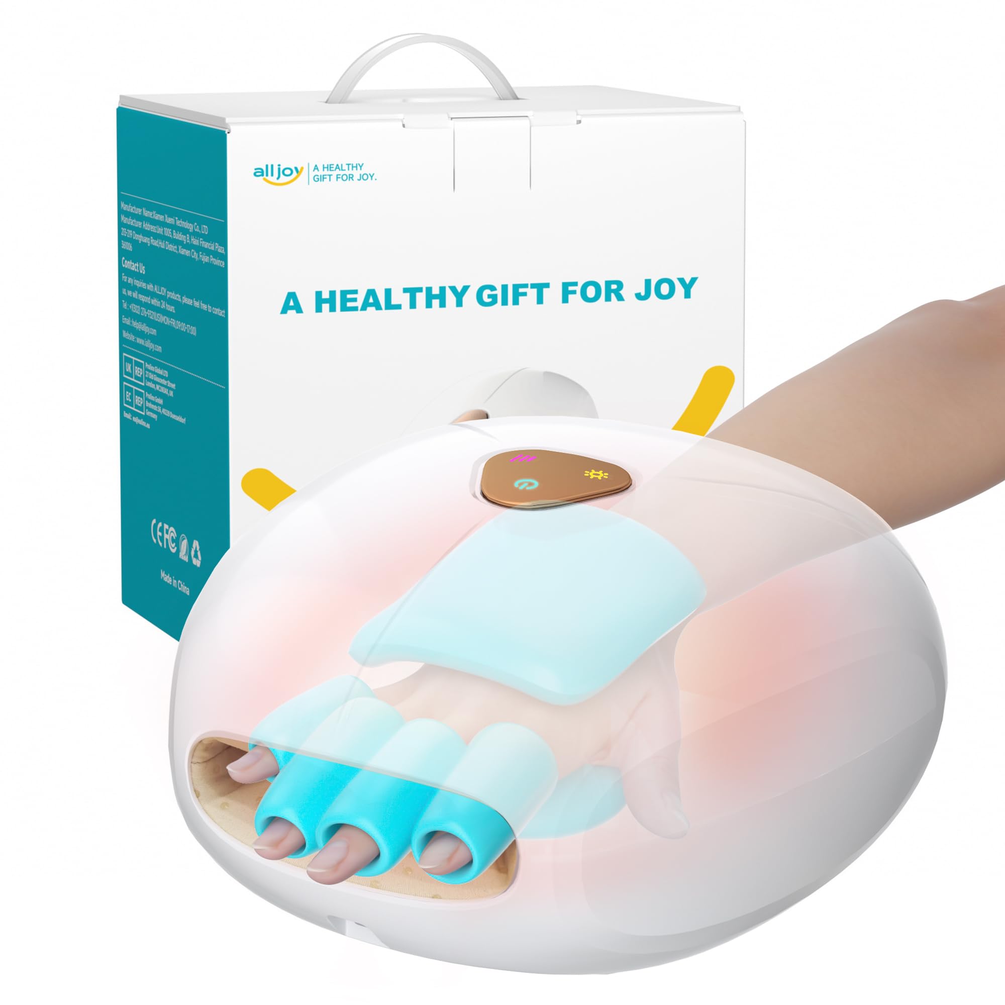 Amazon | ALLJOY ハンドケア リラクゼーション器 エアバッグ 両手対応