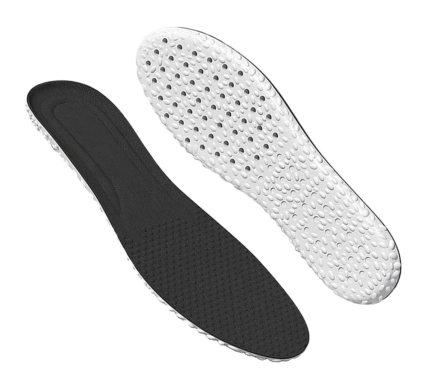 yomithYOMITH Arch Supports Insole, Feet Foam Soft Breathable Honeycomb Shoe Inserts Relieve sole, Flat Feet, High Arch, Shock Absorption and Cushioning, Mens & Womens (39-40, Black)
