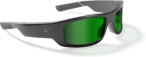 Gafas de Seguridad Inteligentes Lucyd Armor, Montura TR90, Lentes Adaptables a la Luz, Altavoces de Oído Abierto y Micrófono - ANSI Z87.1