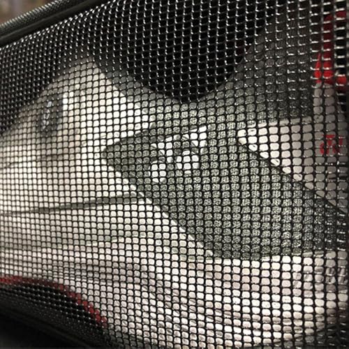 Bolsa para zapatos ventilada de bádminton con interior espacioso textil 6