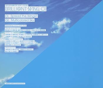 【非売品】シャイニーカラーズ BRILLI@NT WING01 A3 ポスター THE IDOLM@STER SHINY COLORS BRILLI@NT WING 01 Spread the