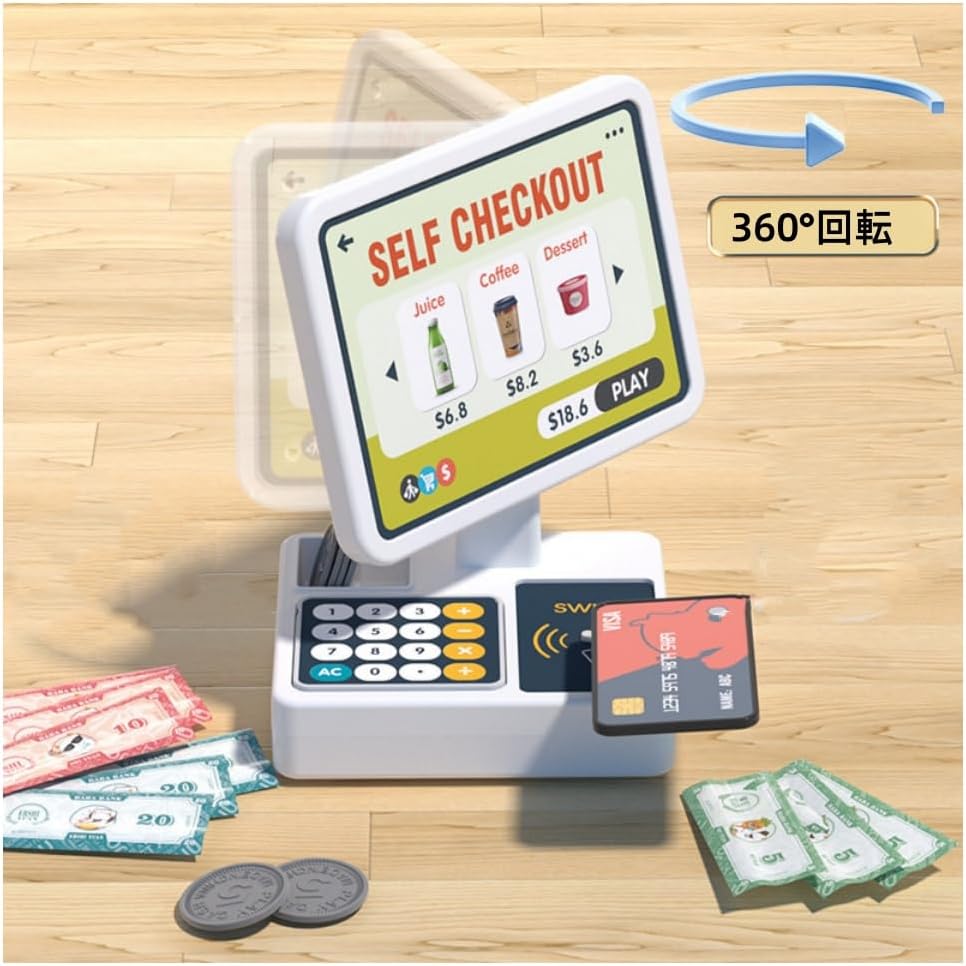 TAYTHI お店屋さん お店屋さんごっこ レジおもちゃ おままごと レジスターおもちゃ お買物ごっこしよう！ 46pcs 子供用レ  Amazon.co.jp: お店屋さん お店屋さんごっこ レジおもちゃ おままごと レジスターおもちゃ お買物ごっこしよう！ 子供用レジ遊び 計算勉強  知育発展 ...