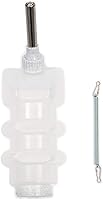 Vista 5 de Botellas de agua sin goteo Lixit de llenado superior para perros. (32 Fl Oz (paquete de 1), blanco)