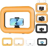 Ring Light, Ringlight, Celular Luz para Gravar Video, Kit de Vídeo para Smartphone Portátil Led Ring Light Estabilizador de Vídeo Selfie