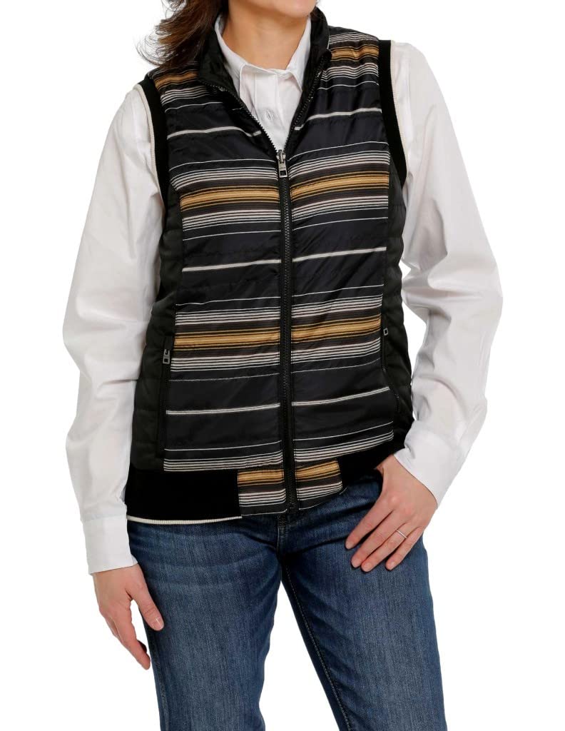 Cinch Women's Quilted Vest Black L