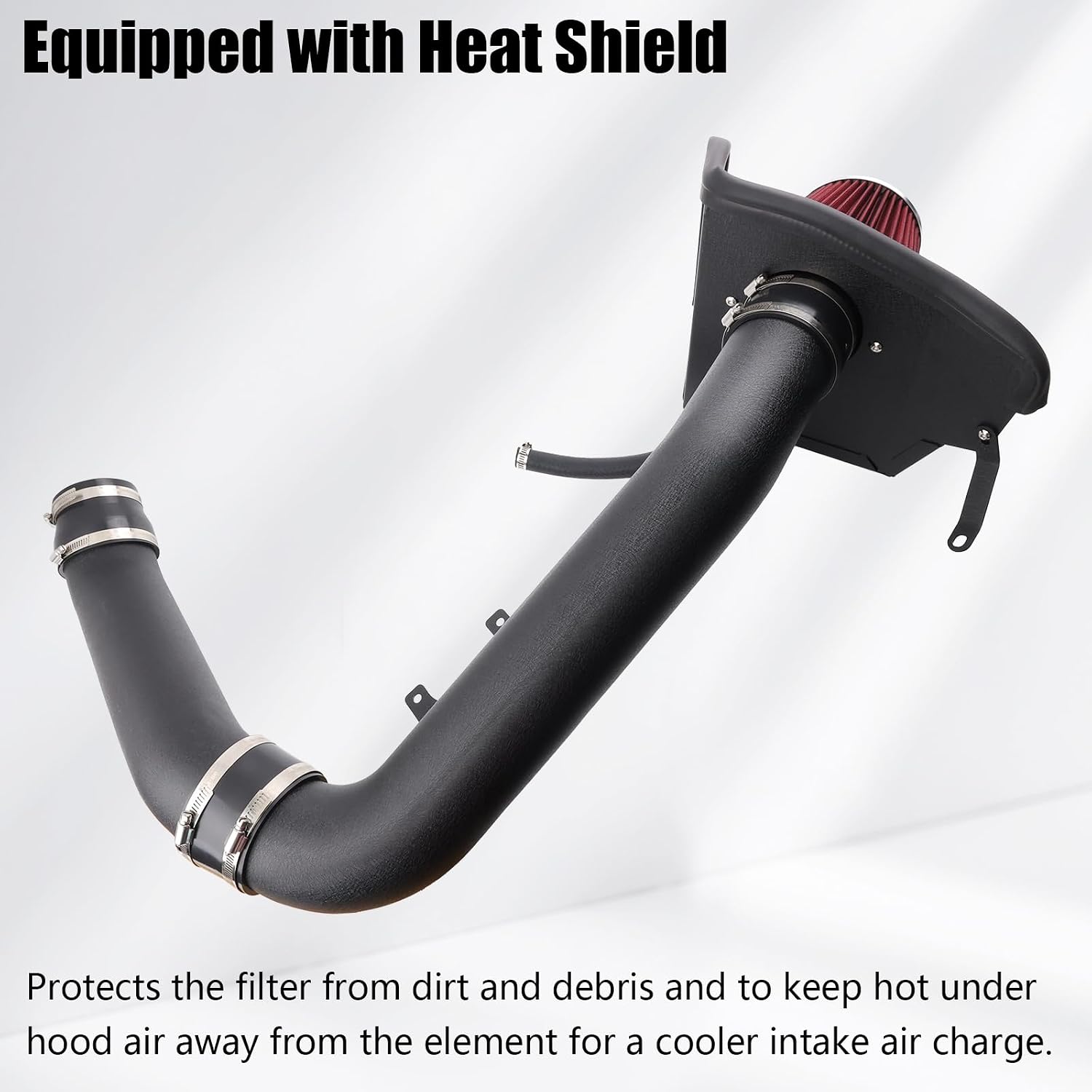 Cold Air Intake Kit Compatible with 2011-2015 Dodge Durango & Jeep Grand Cherokee 3.6L V6 Shield Cold Air Intake System