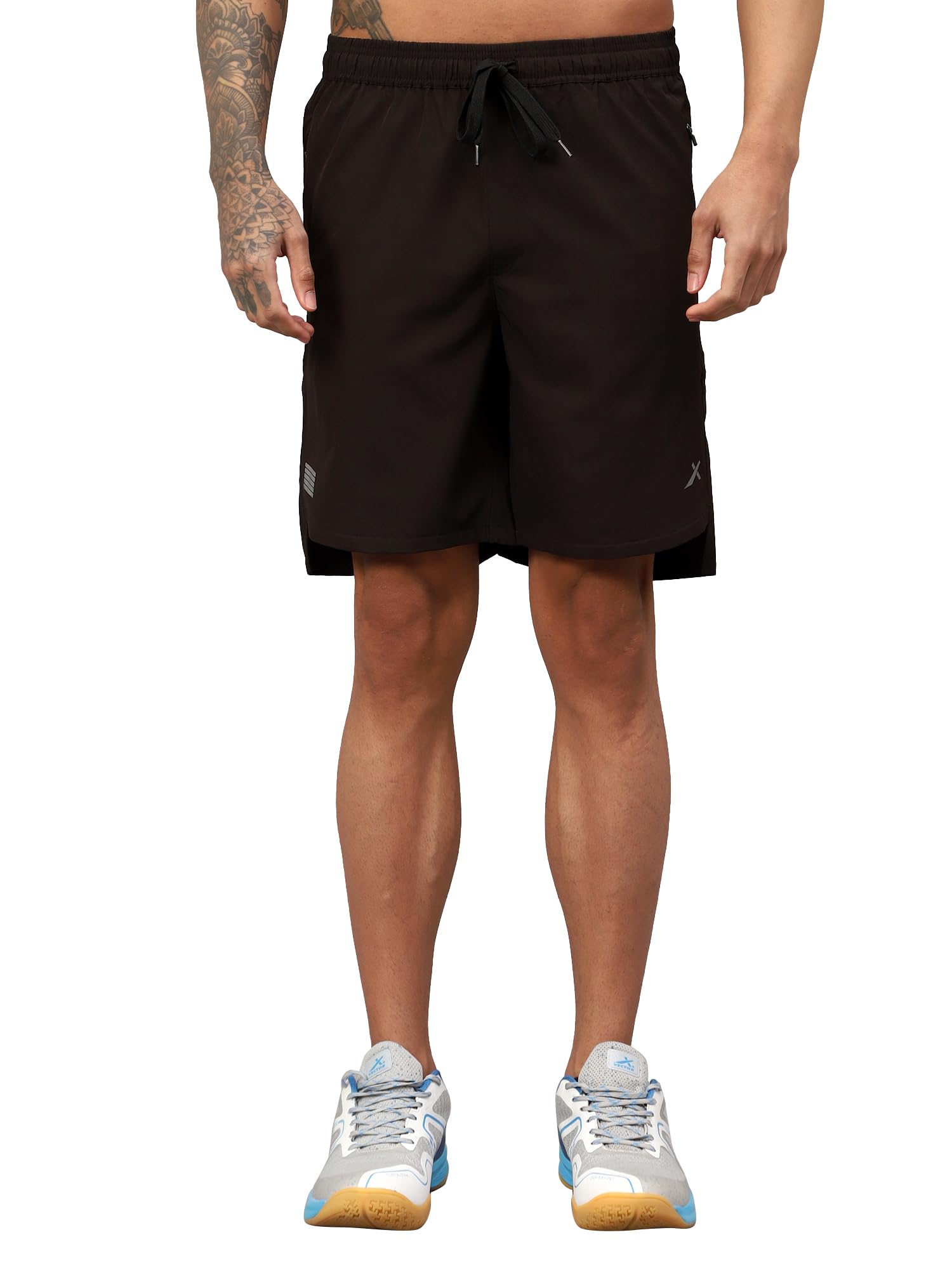 Vector X OMS-143 Men's Running Shorts(Black)-image-2
