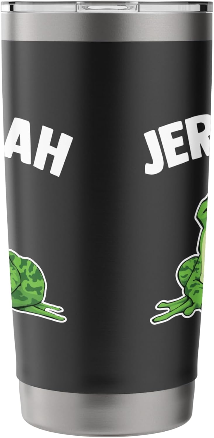 Jeremiah Bullfrog - Funny Saying Music Lover Musician Music Stainless Steel Insulated Tumbler - Image 4