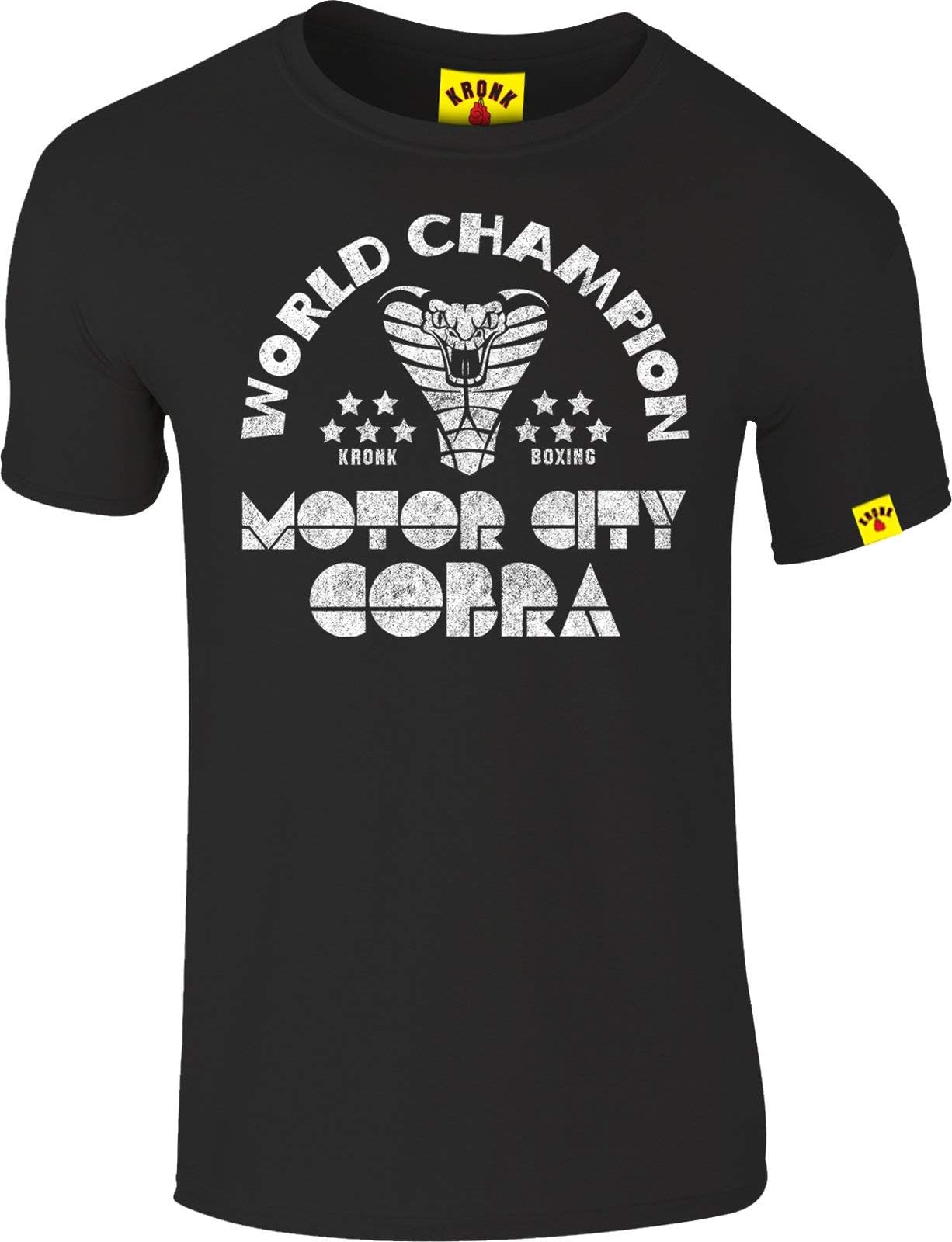 Kronk Men's Motor City Cobra World Champion Slimfit T Shirt