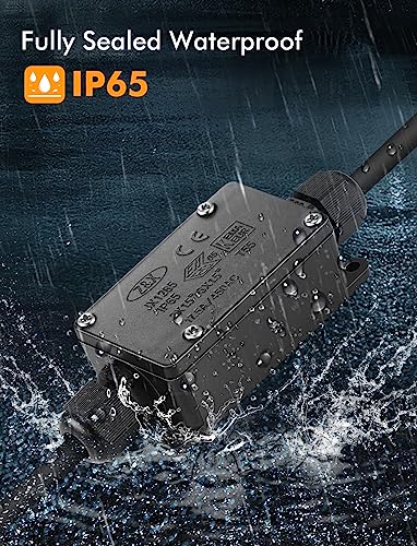 Boîtes de jonction électriques étanches IP68 idéal pour sécuriser le câblage extérieur