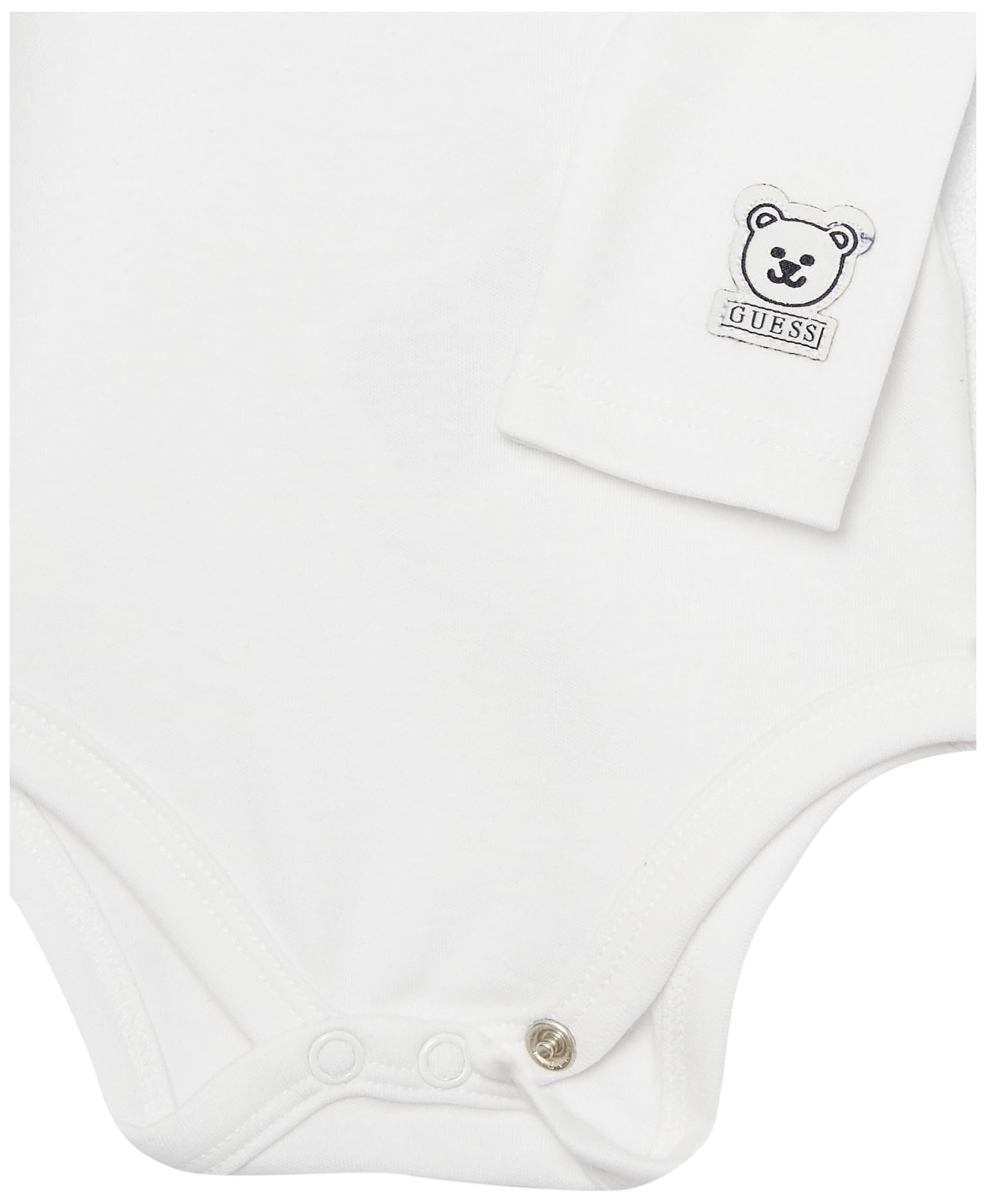 GUESS Baby Boys organiczne body interlock i organiczny miś szenilowy kombinezon 2-częściowy zestaw