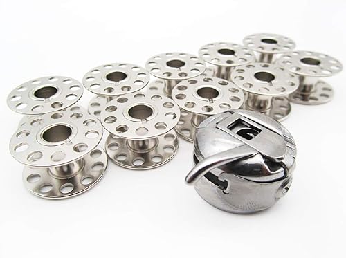 ckpsms Marca -1PCS Bobbin CASE #200909107 43725 y BOBBINS FIT para máquinas de coser Kenmore 158 y 385