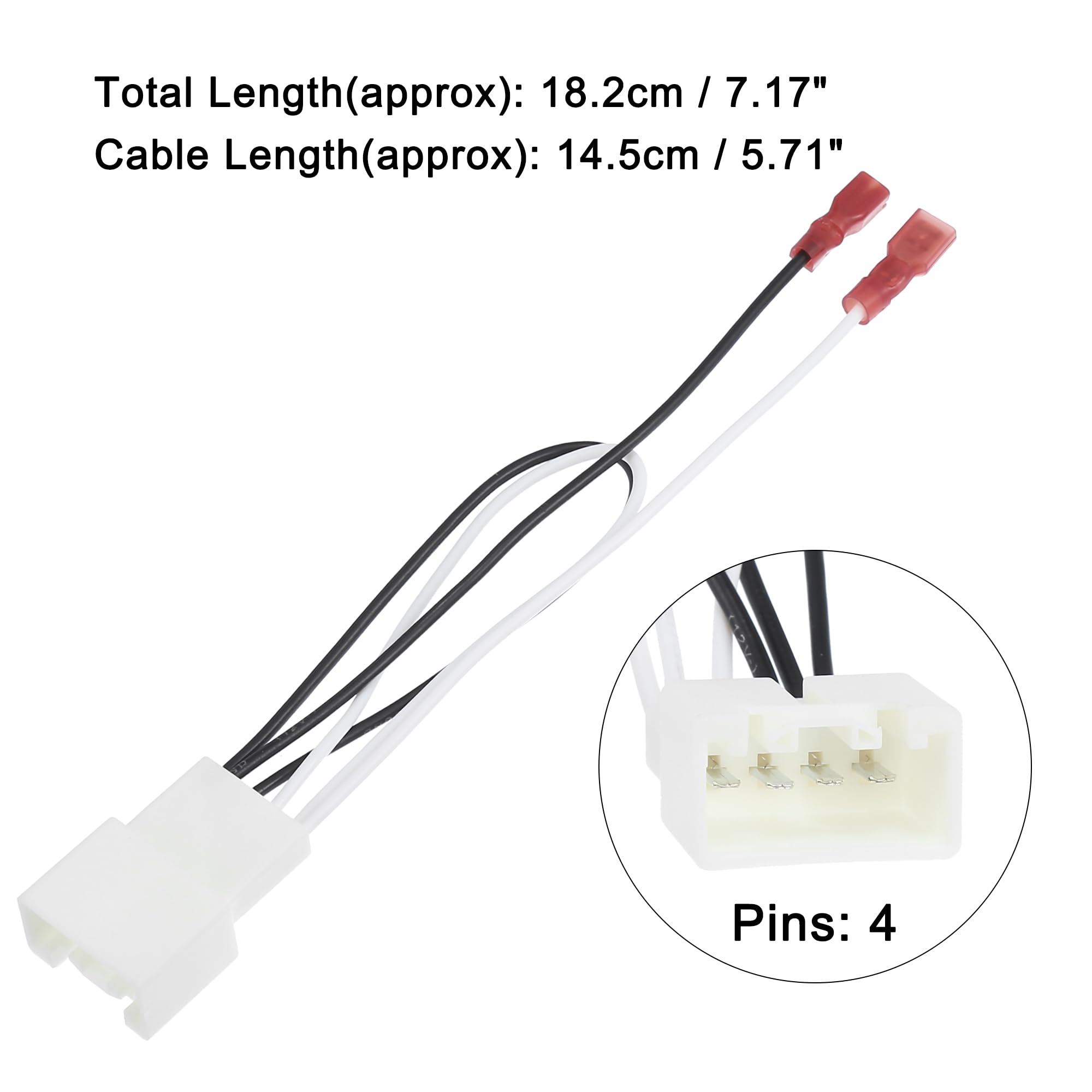 QUARKZMAN 2pz Adattatore Cablaggio Connettore Altoparlante Auto per Ford Bronco Sport