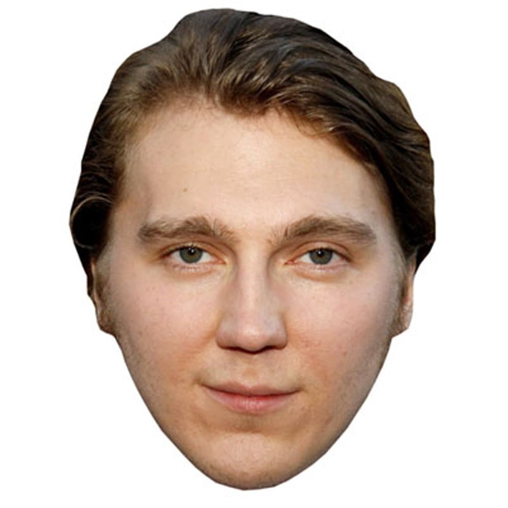 Celebrity Cutouts Lifelike Paul Dano Celebrity Mask, Flat Card Face, Fancy Dress Mask