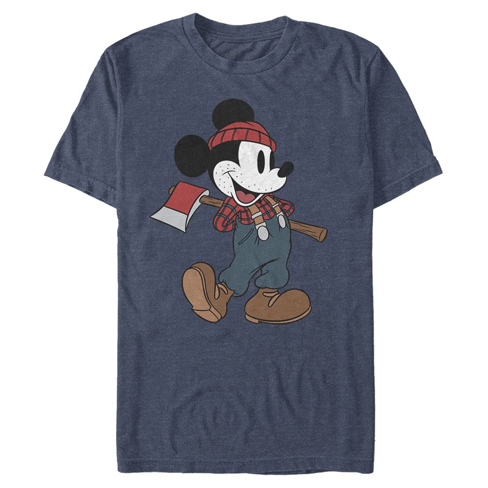 Disneymens Disney Characters Lumberjack Mickey T-shirt T-Shirt
