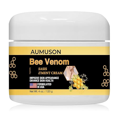 Crema de veneno de abeja, crema natural de veneno de abeja delicada y suave para todo tipo de piel-4 onzas