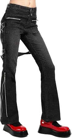 Tripp NYC Night Rider Jeans [BLACK DENIM]