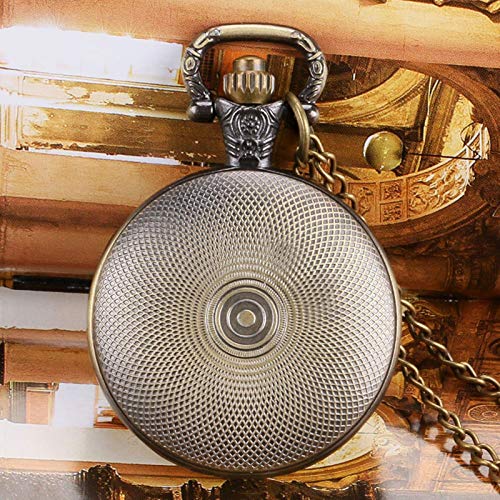 Reloj vintage steampunk con colgante de engranaje para complementar tu estilo retro 6