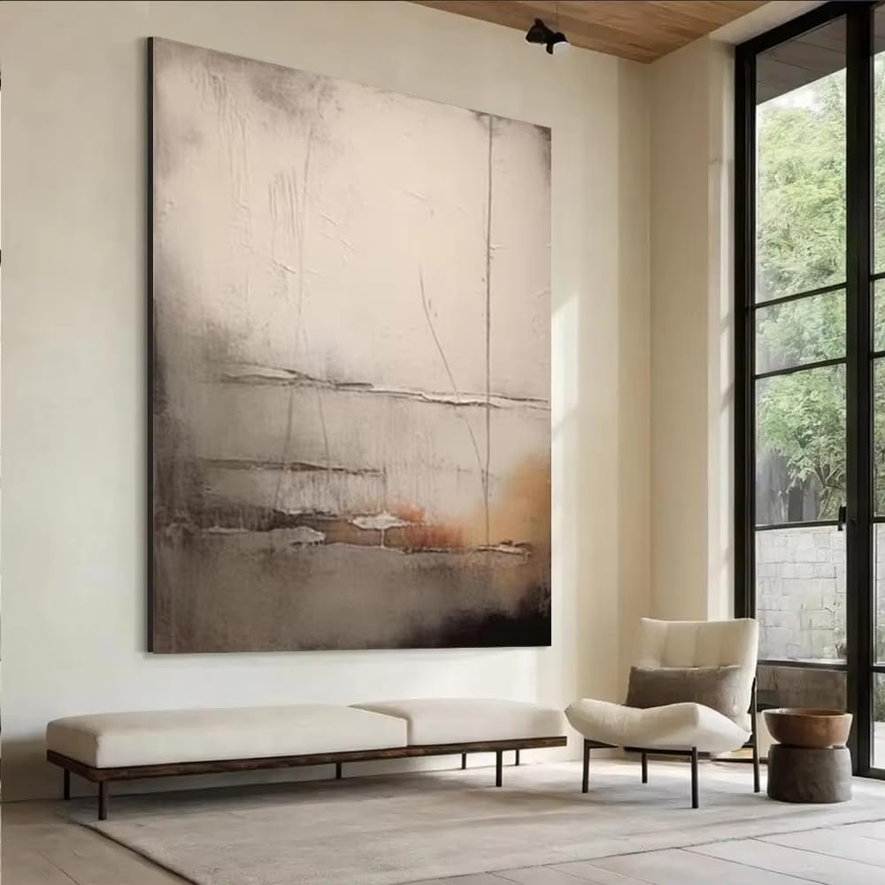 DFZEWKI Abstract on Canvas Lake Scenery Wall Art Picture for Home Living Room Decor Wall Art Prints Ideal(40x60cm(16x24in)/No frame)