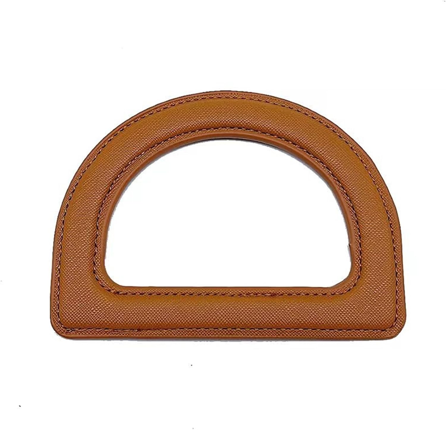 D-Shaped Leather Bag Handle Metal Handbag Handles Replacement DIY Purse Luggage(D)